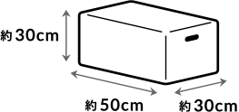 大ダンボール （各辺の合計が110cm以内）